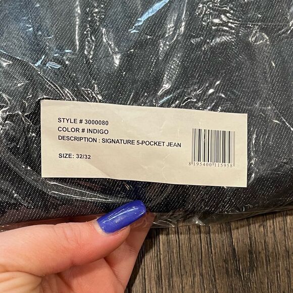 NWT 65 MCMLXV Men's Premium Denim Dark Wash Jeans Size 32/32 - Picture 3 of 13